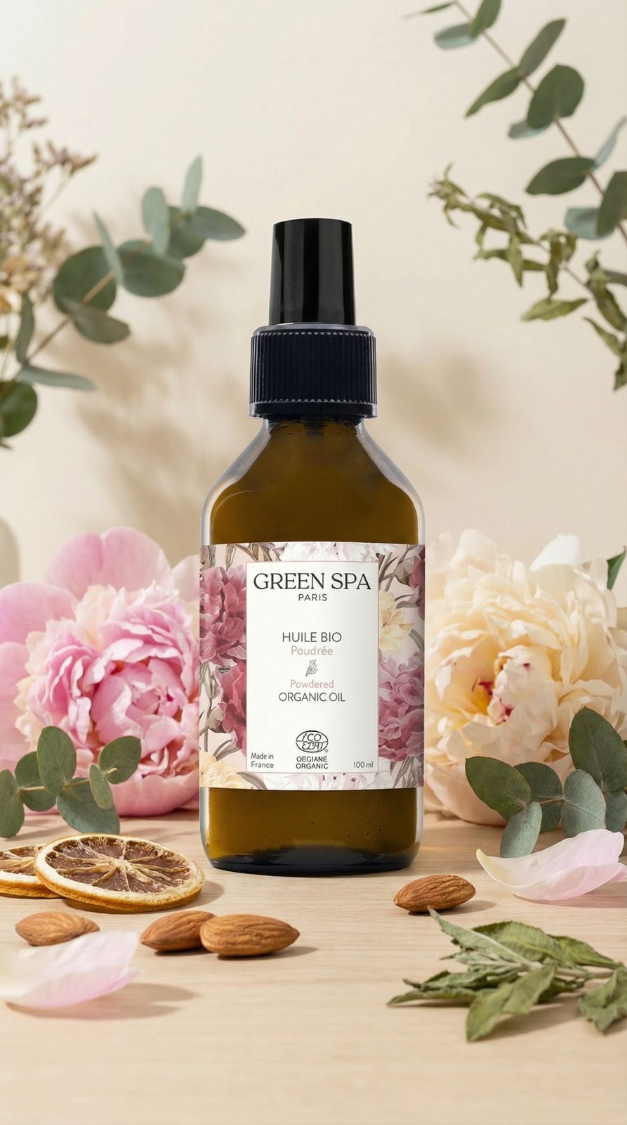 Powdery Massage Oil