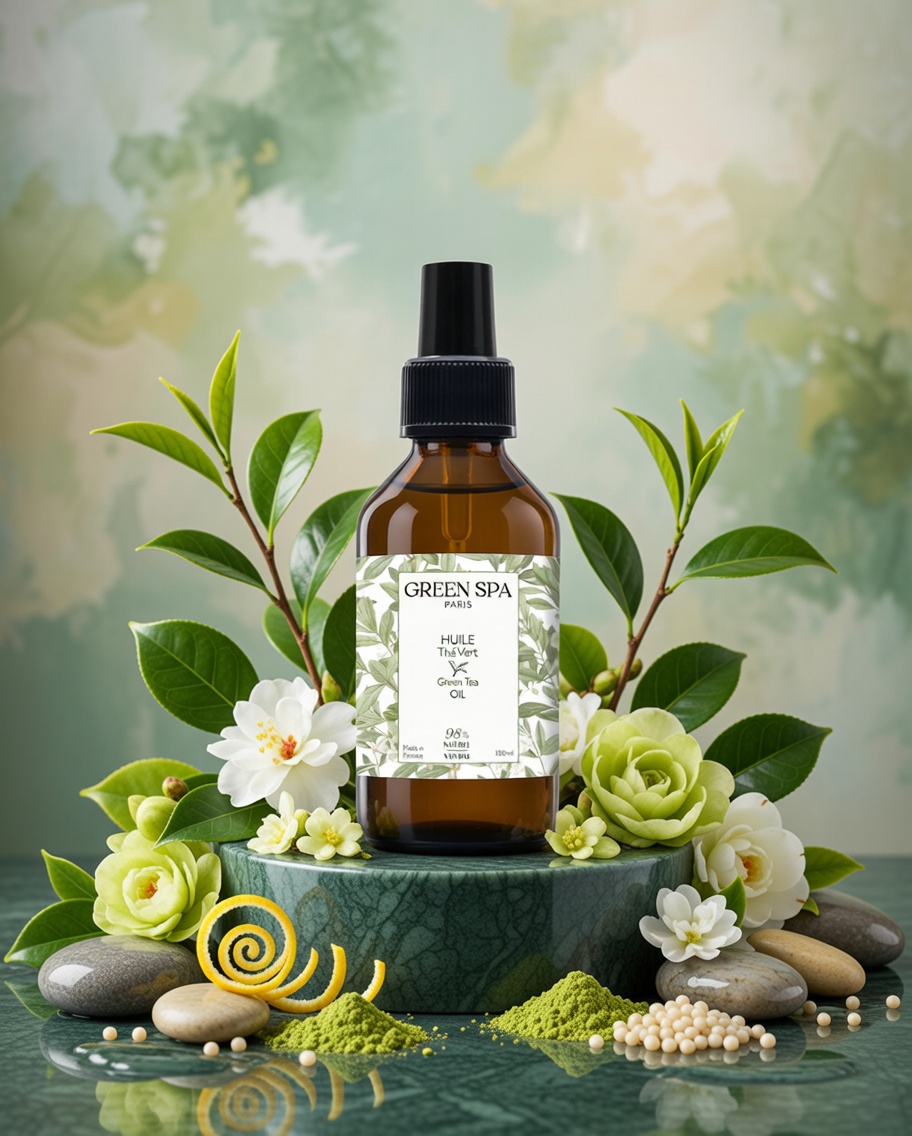 Green Tea Massage Oil