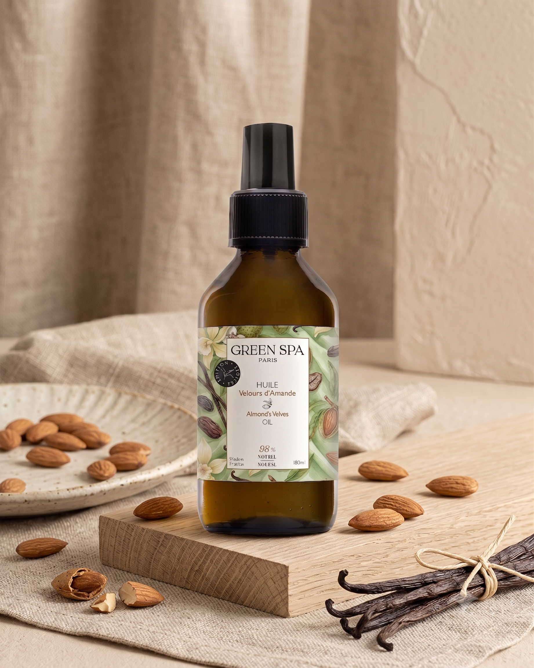 Almond Velvet Massage Oil